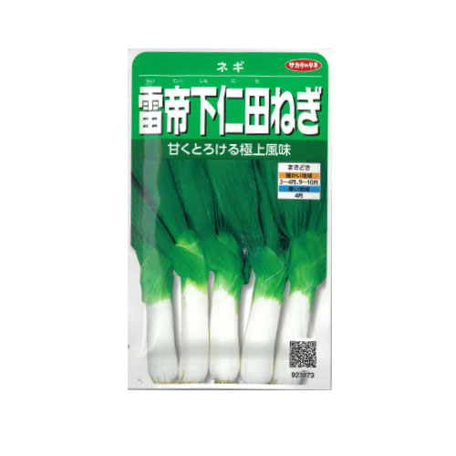 サカタのタネ 雷帝下仁田ねぎ