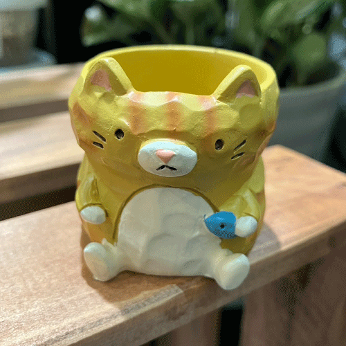 ミニミニレジンポット ネコ