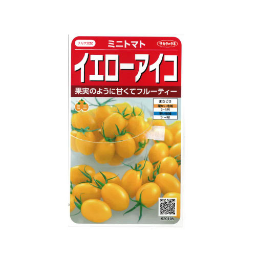 サカタのタネ イエローアイコ ミニトマト