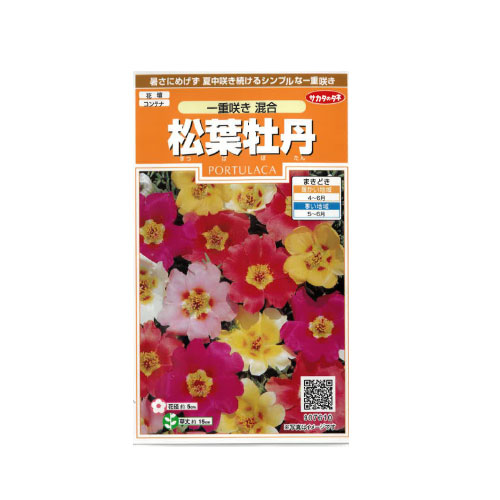 松葉牡丹 一重咲き混合